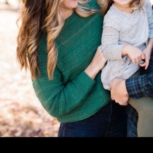 Green Lush sweater